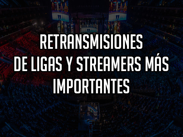 Todos los torneos, todas las ligas, ya sean de LoL o Clash Royale, los Streamers más queridos; Todo lo retransmitiremos en nuestras pantallas y En nuestro Proyector en FULL HD